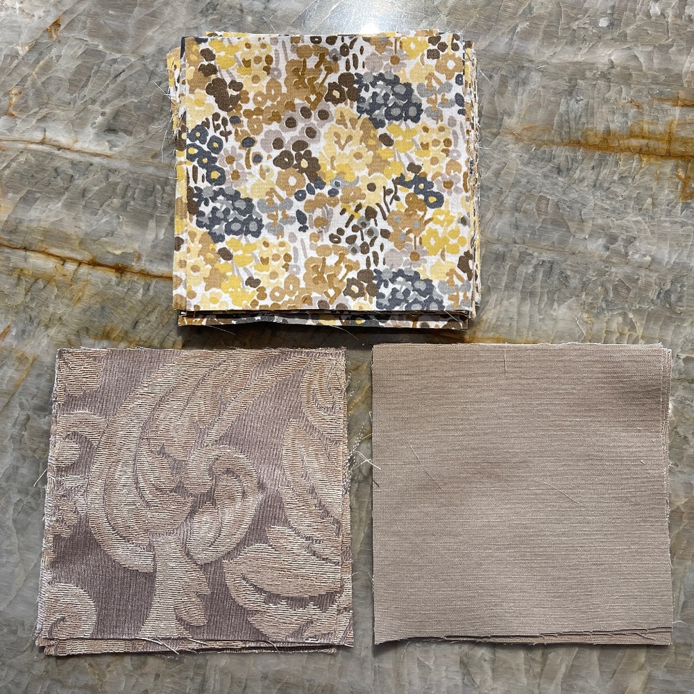 38 Precut 5" Quilt Squares Assorted Fabric Charm Pack